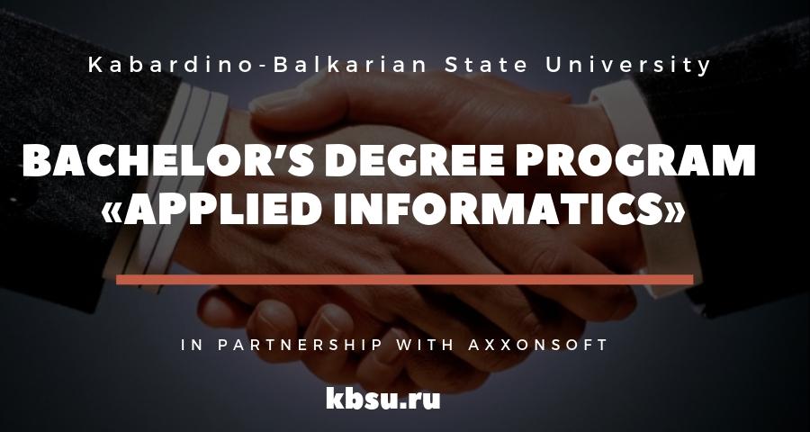 BACHELOR’S DEGREE PROGRAM «APPLIED INFORMATICS»